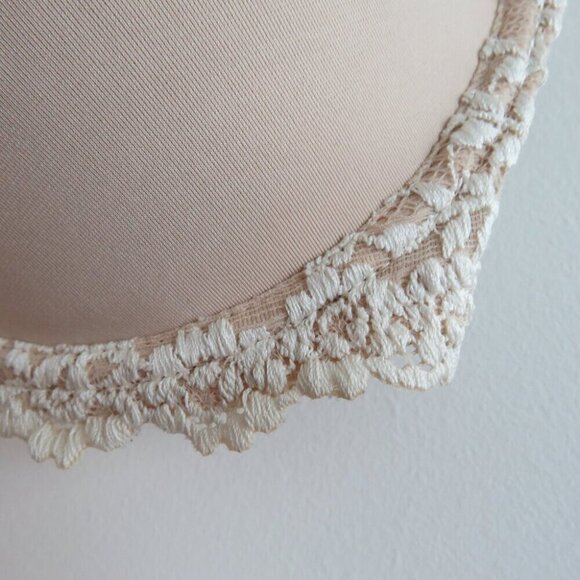 WACOAL Embrace Lace T Shirt Bra in Sand Ivory - Size 40DD - Picture 6 of 14